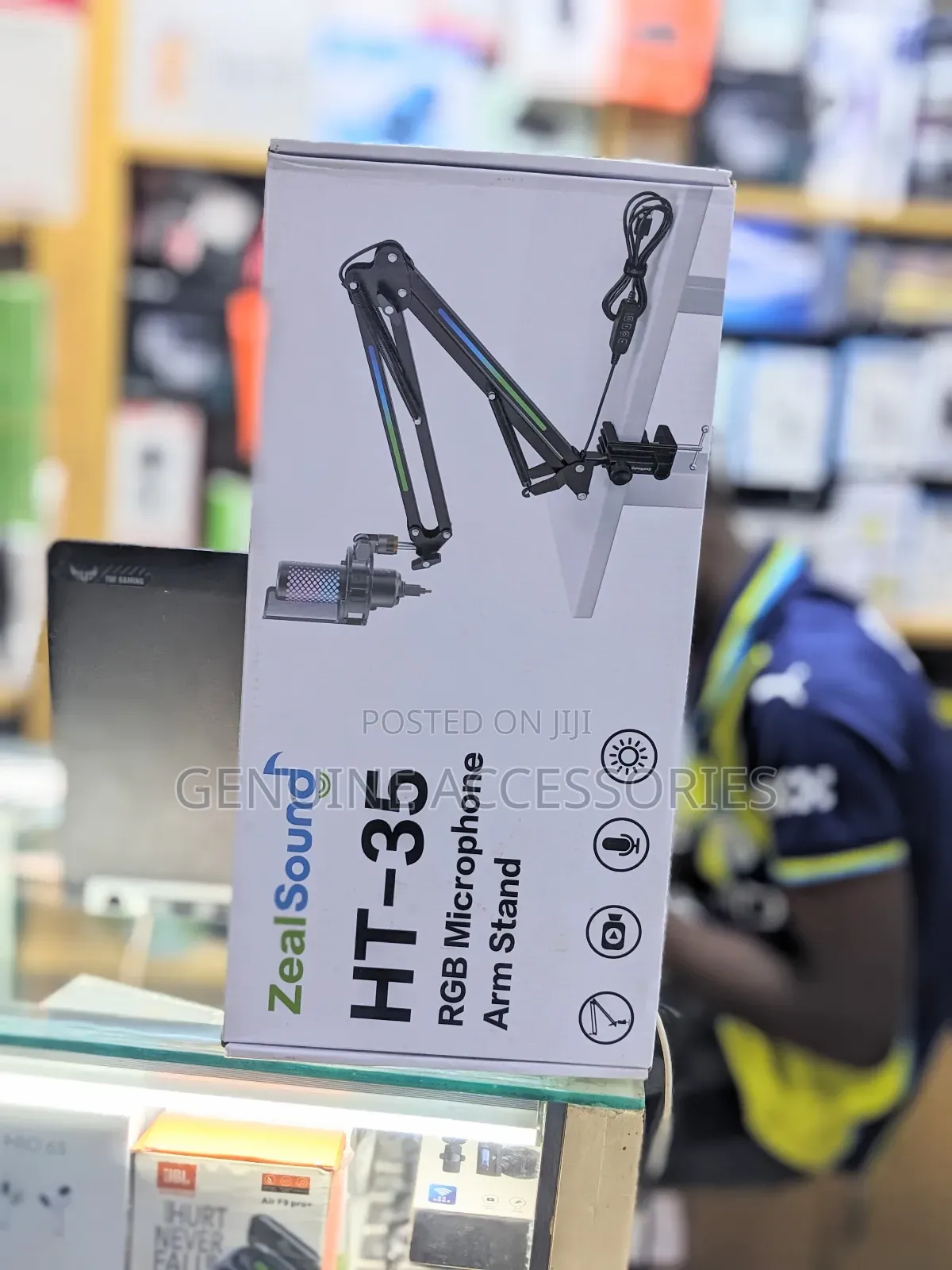 Ht-35 RGB Microphone Arm Stand