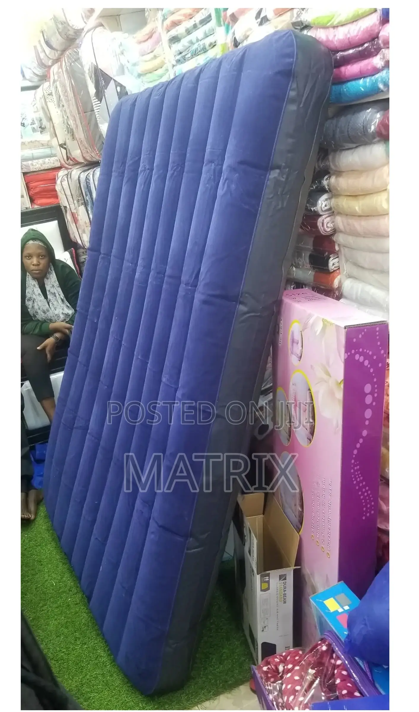 Intex Air Mattress and Pump 5x6 and 6x6