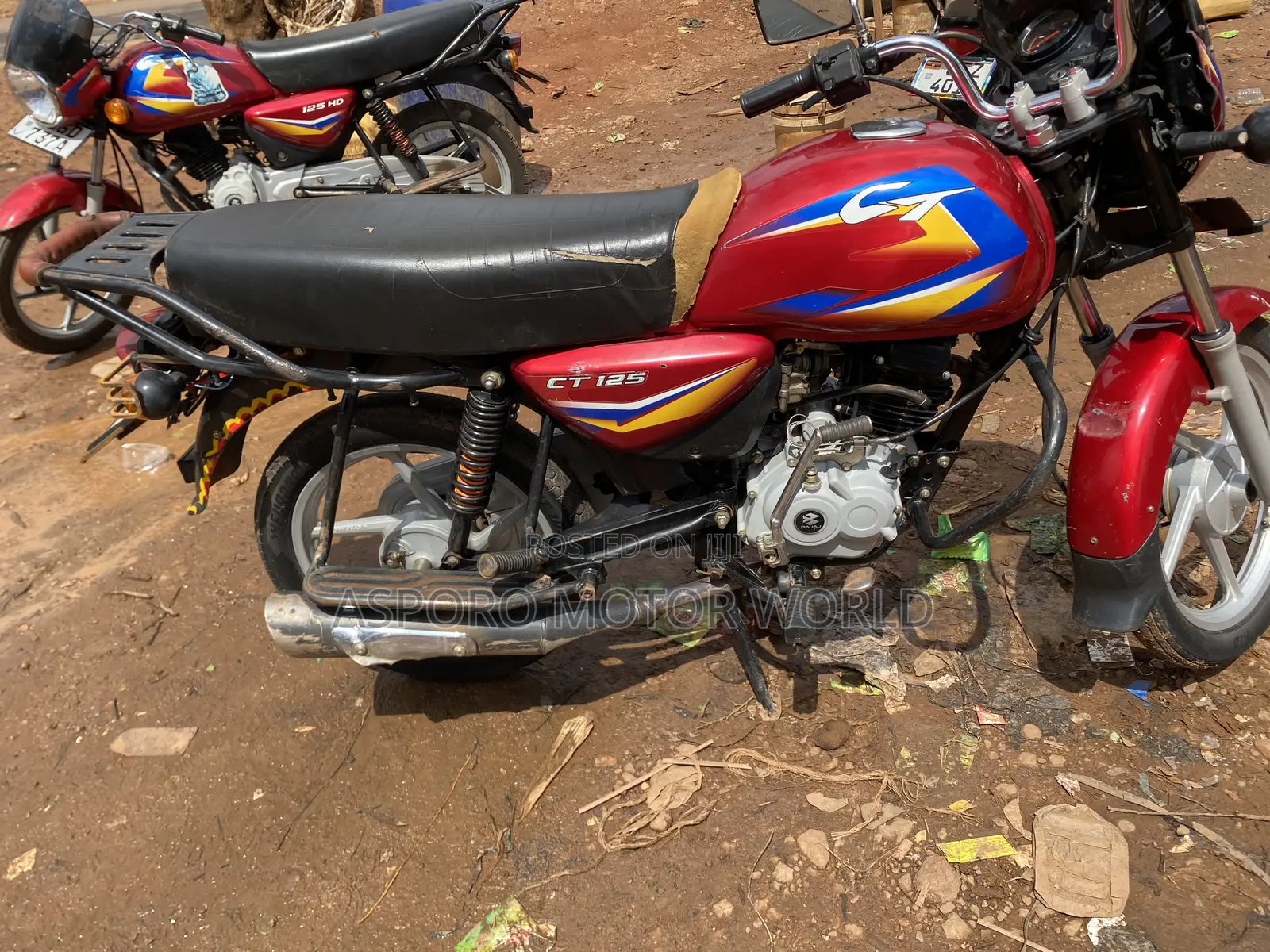 Bajaj CT 125X 2025 Red