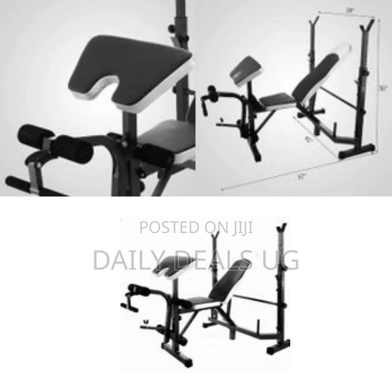 Harley Fitness Adjustable Weight Lifting Bench