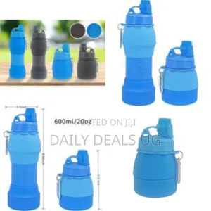 Collapsible Silicone Hydration Bottle - Multicolor