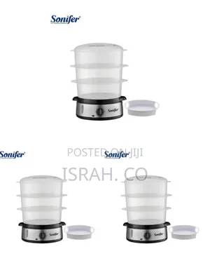 Sonifer 3-Tier Electric Food Steamer - Multicolor