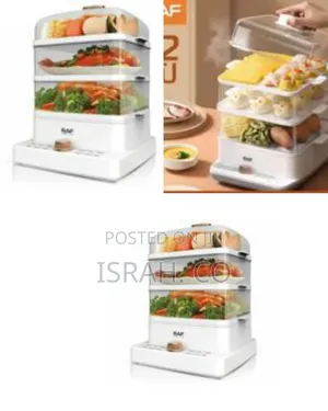 Raf R.5238 Electric Multi-Tier Food Steamer - Multicolor