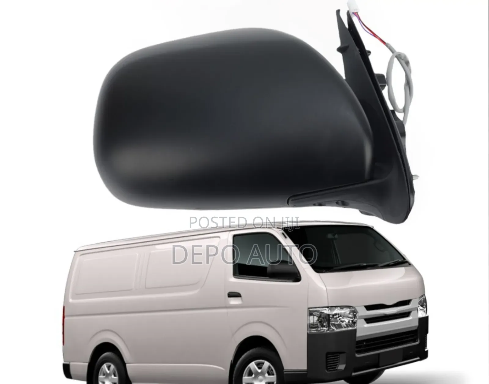 New Electric Side Mirror Hiace 2006/14 ( Drone)