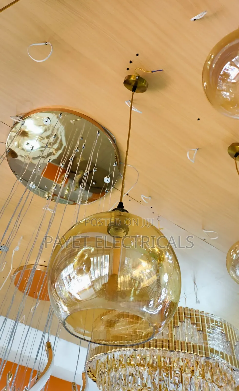 Restaurants Unique Glass Lamp Holder
