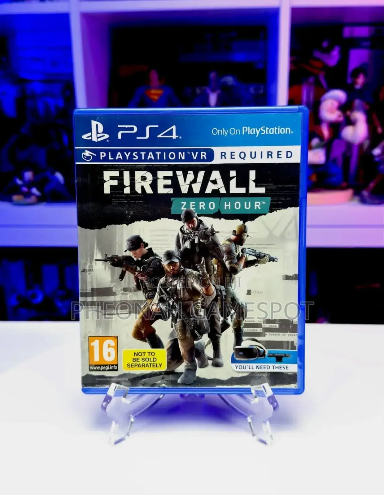 Firewall Zero Hour Game Cd for Ps4
