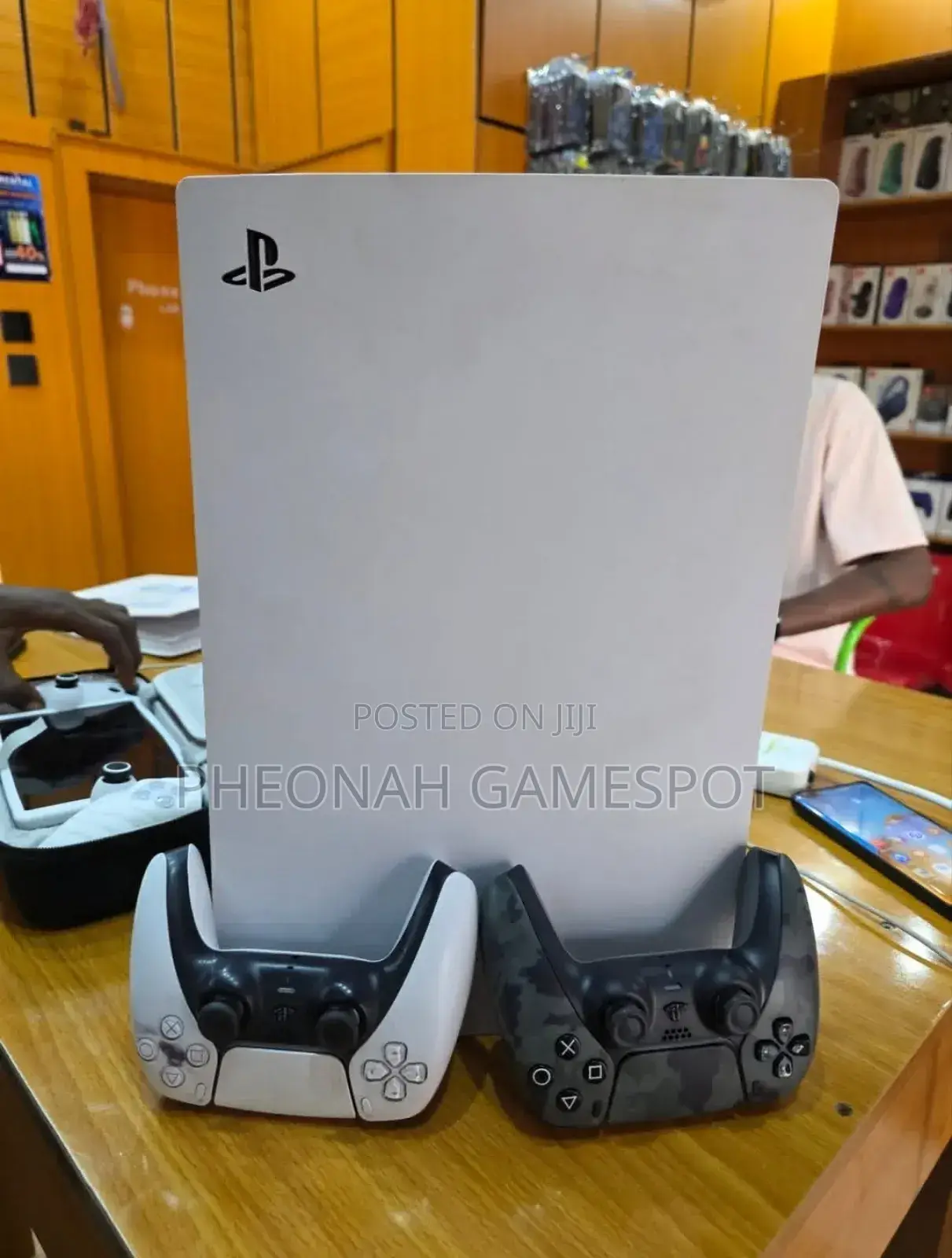Playstation 5 Standard Digital Version With 2 Controllers and No Game