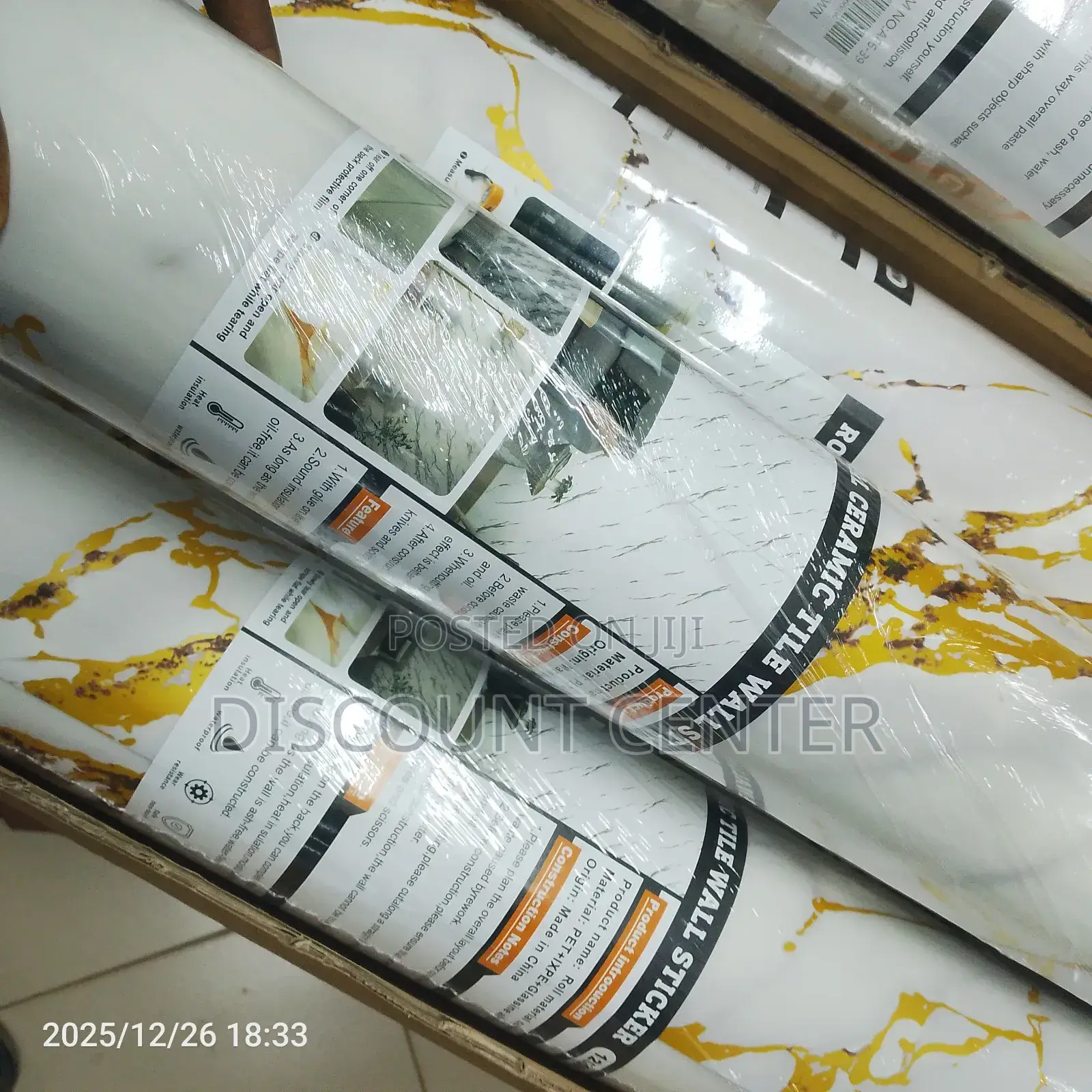 Ceramic Tile Wall Sticker 1200mmx3000mm