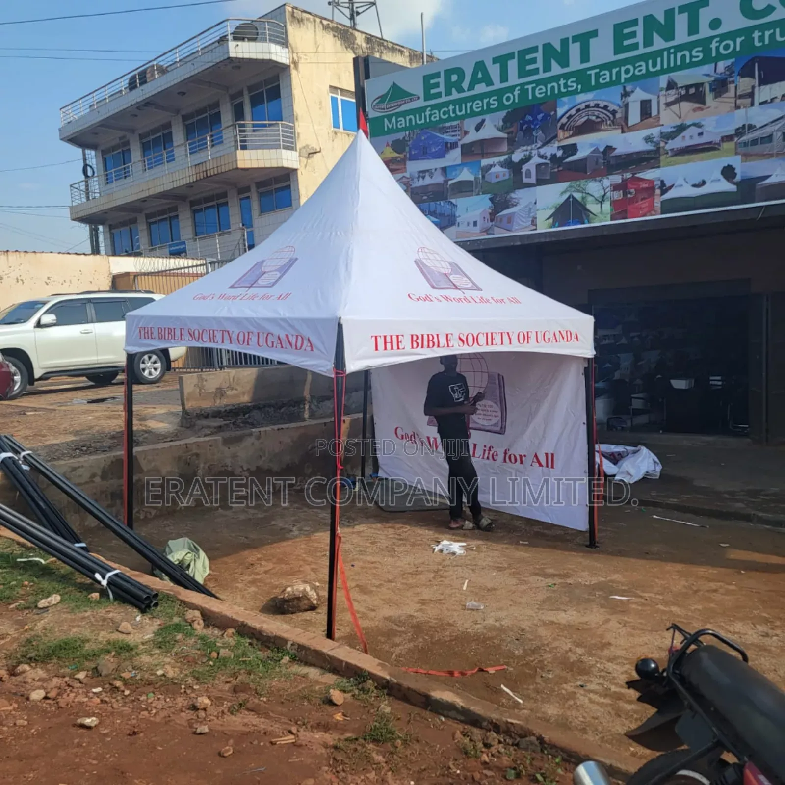 3mx3m Branded Exhibition Tent in Strong Materials