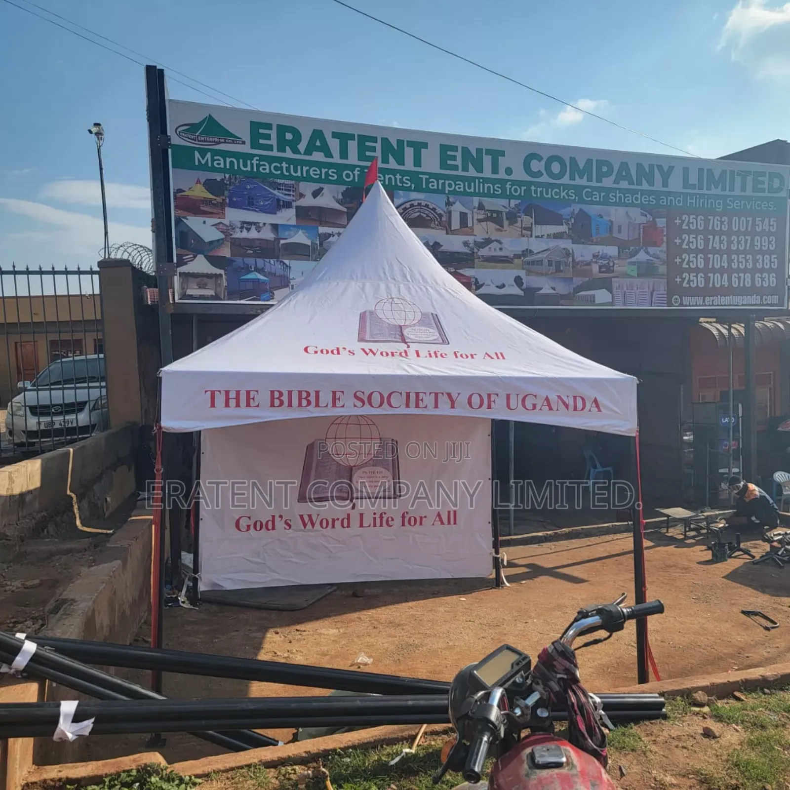 3mx3m Branded Exhibition Tent in Strong Materials