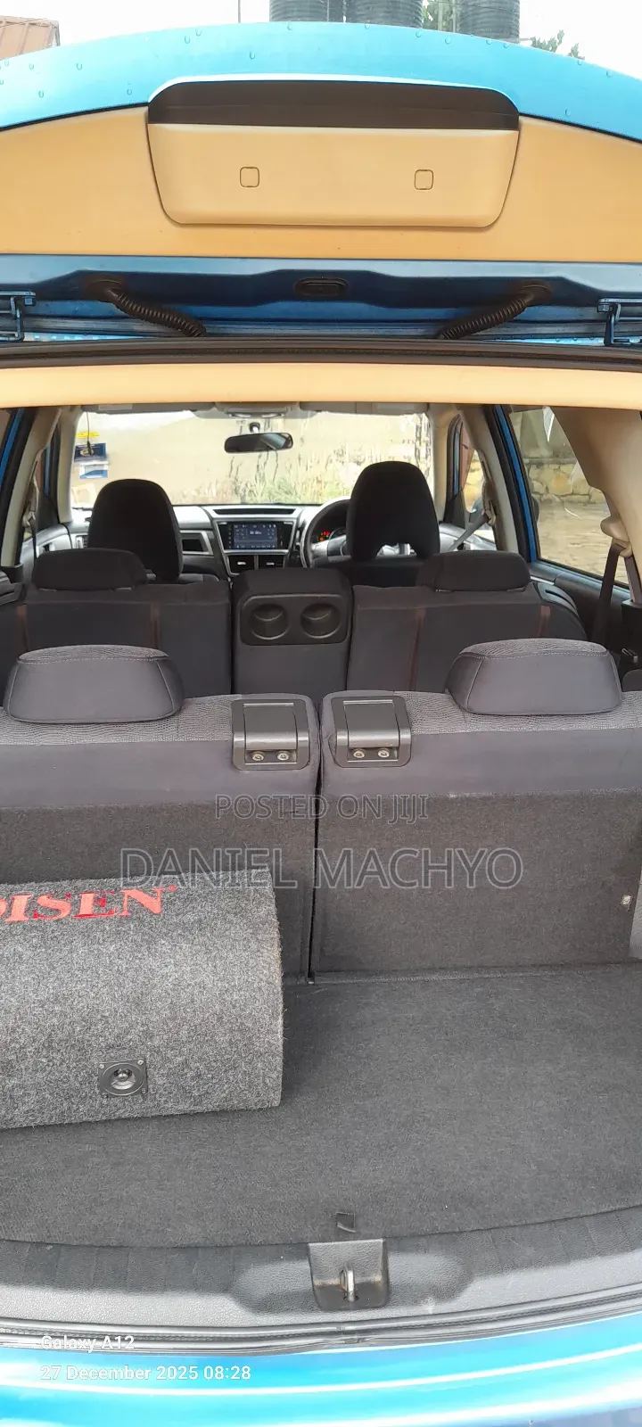 Subaru Exiga 2008 Blue
