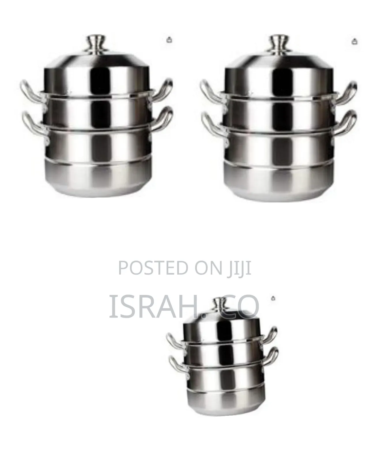 8-Piece Set of Non-Stick Saucepans - Black##