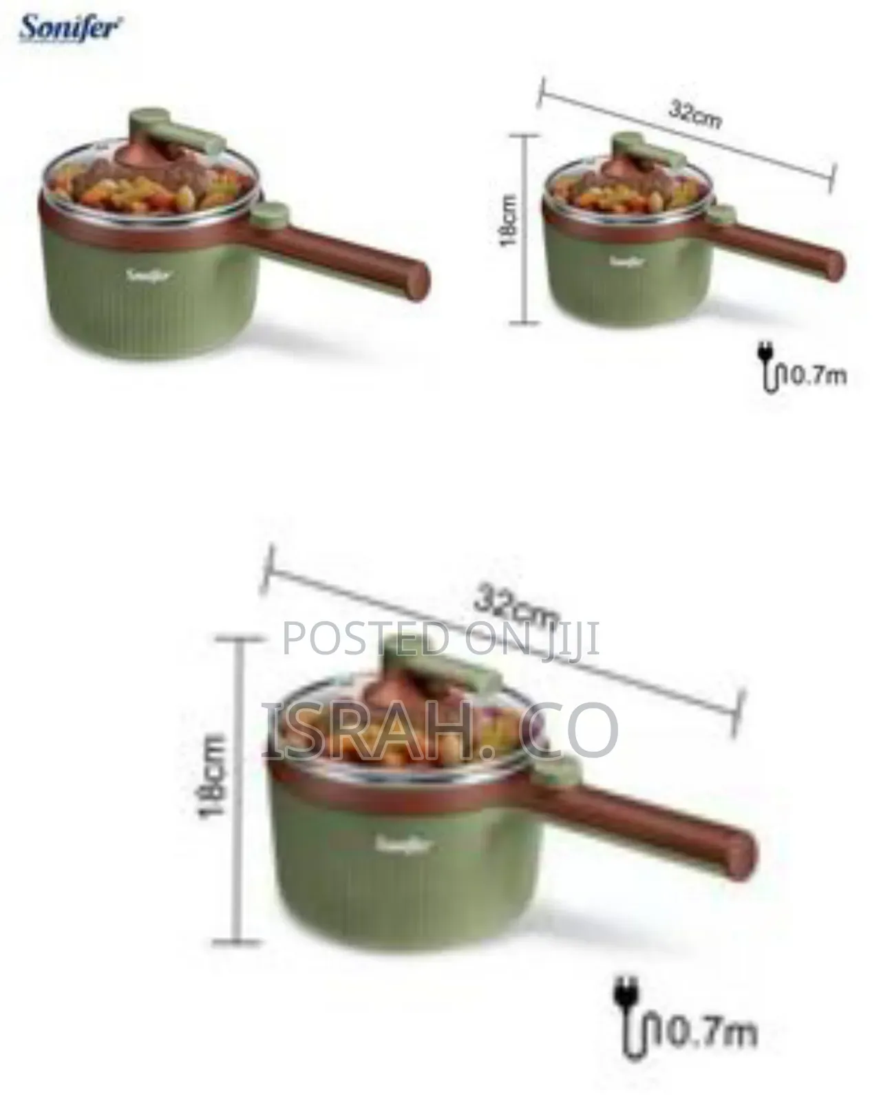 Sonifer Multi-Functional Electric Cooking Pot##130,000