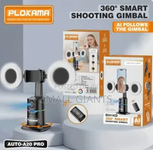 Plokama Auto-A20 Pro 360° Smart Selfie Stick Gimbal