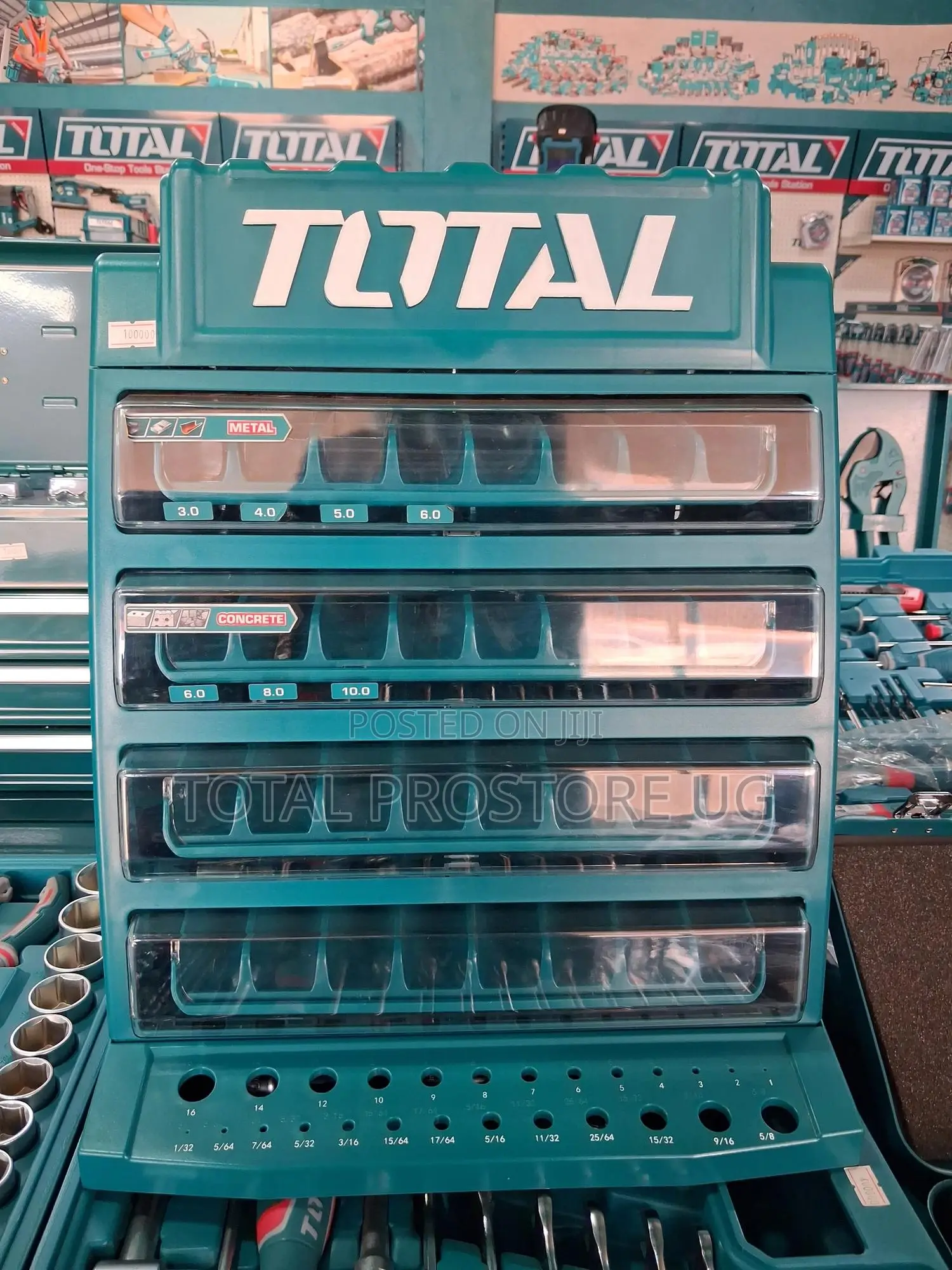Drill Bits Display Box.