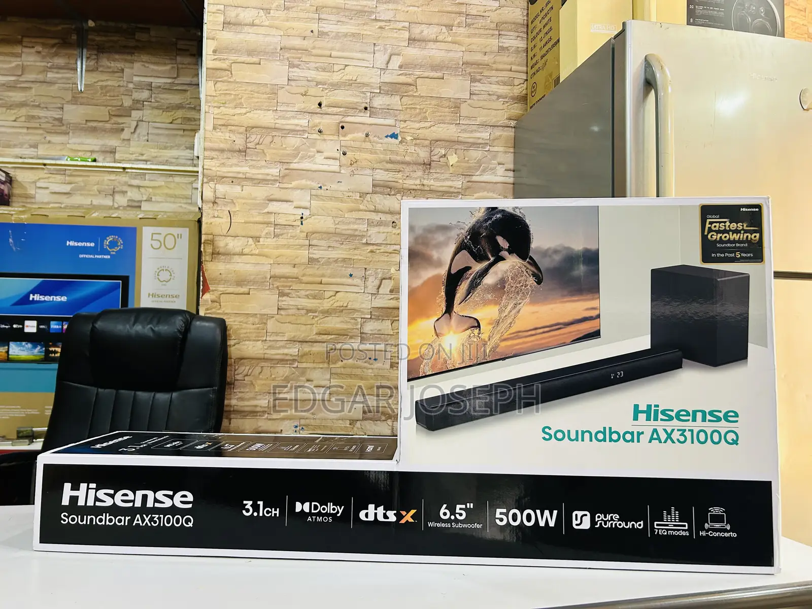 Hisense Sound Bar 3.1channel 500w