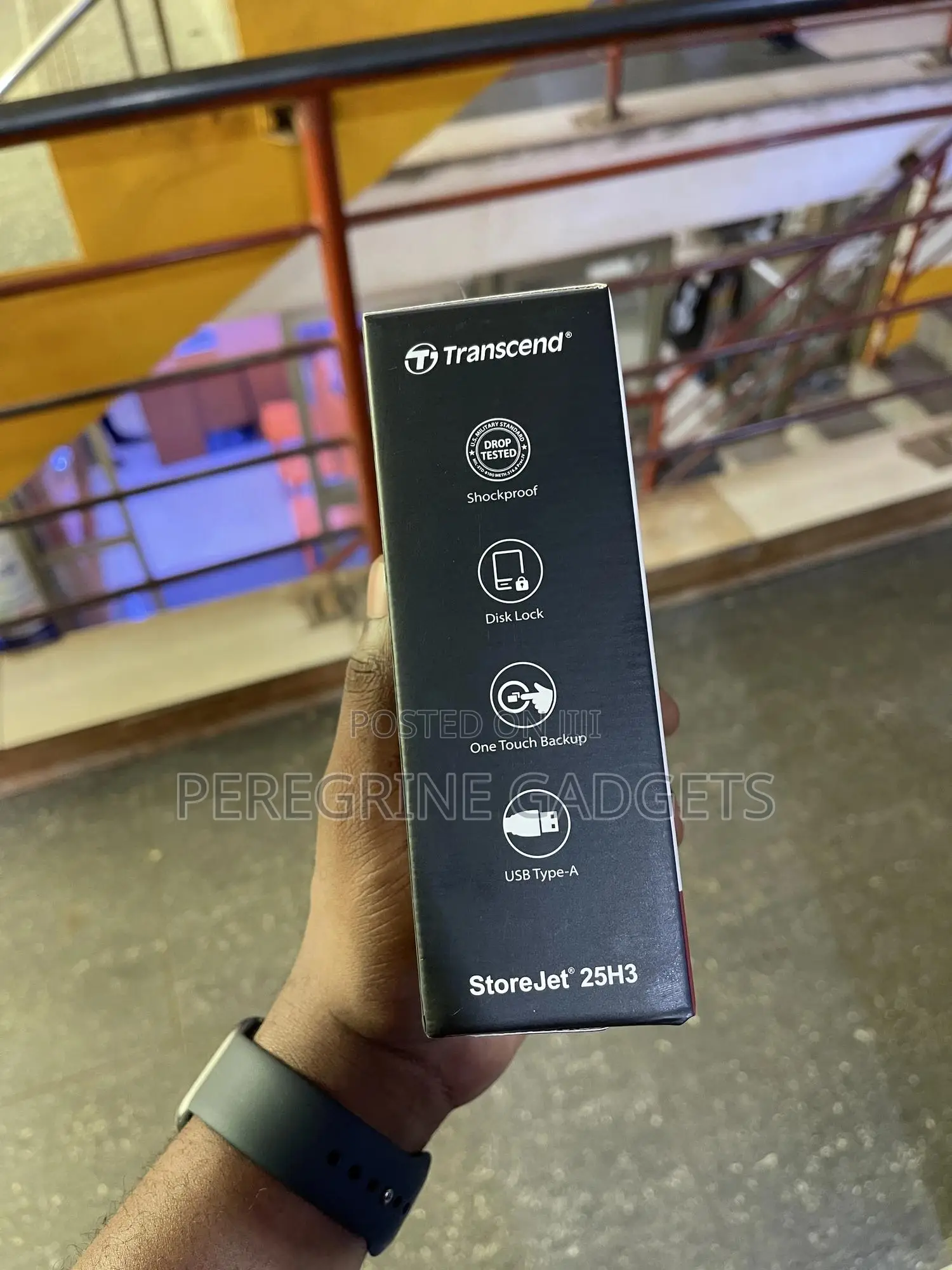 4tb Transcend Portable Hard Drive Usb3.5