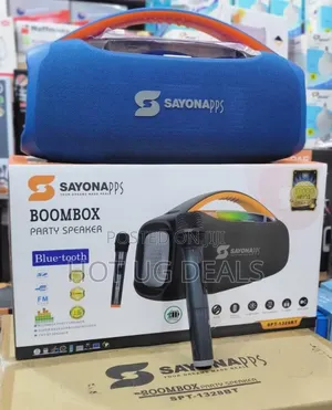 Sayonapps Waterproof Wireless Subwoofer With Microphone With Deep Bass
