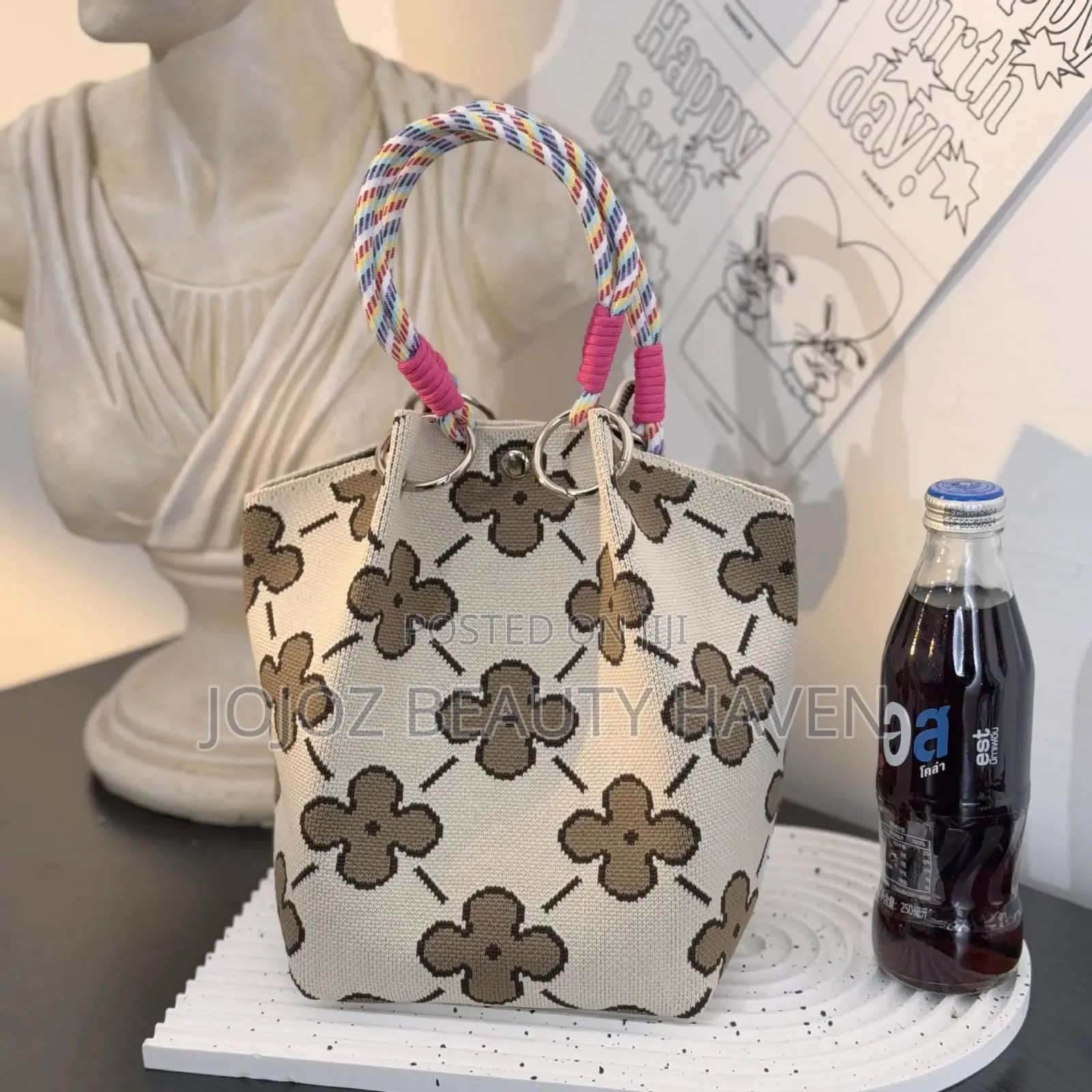 Knitted Bucket Bag