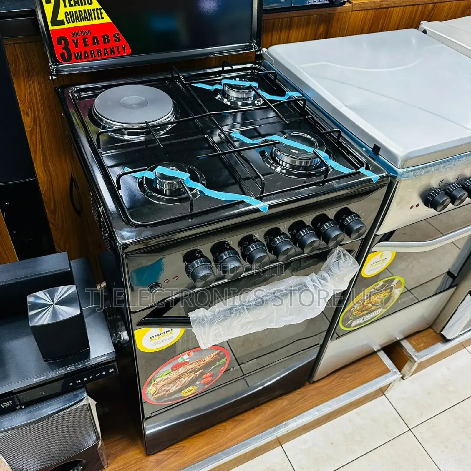 50 by 50 Blue Flame Cooker 3 by 1 With Electric Oven