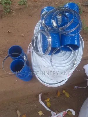 3" Delivery Pipes 30metres Long 3 Inches Connectors 3 Inches Clampring