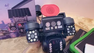 4g Solar Camera 3lens