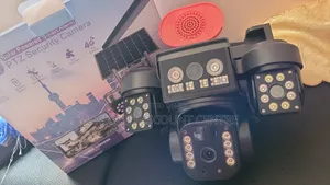 4g Solar Camera 3lens