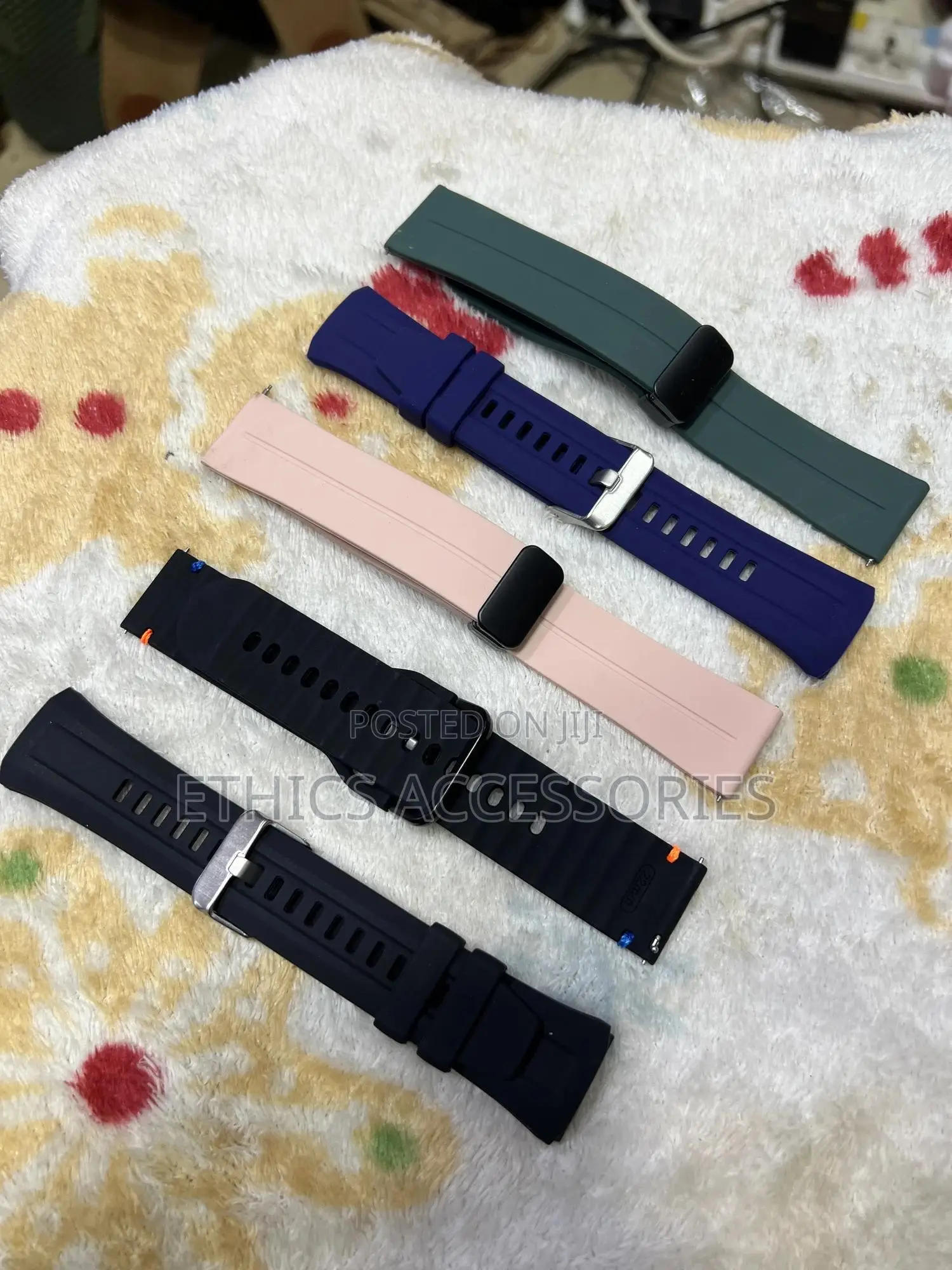 Silicone or Rubber Watch Bands,