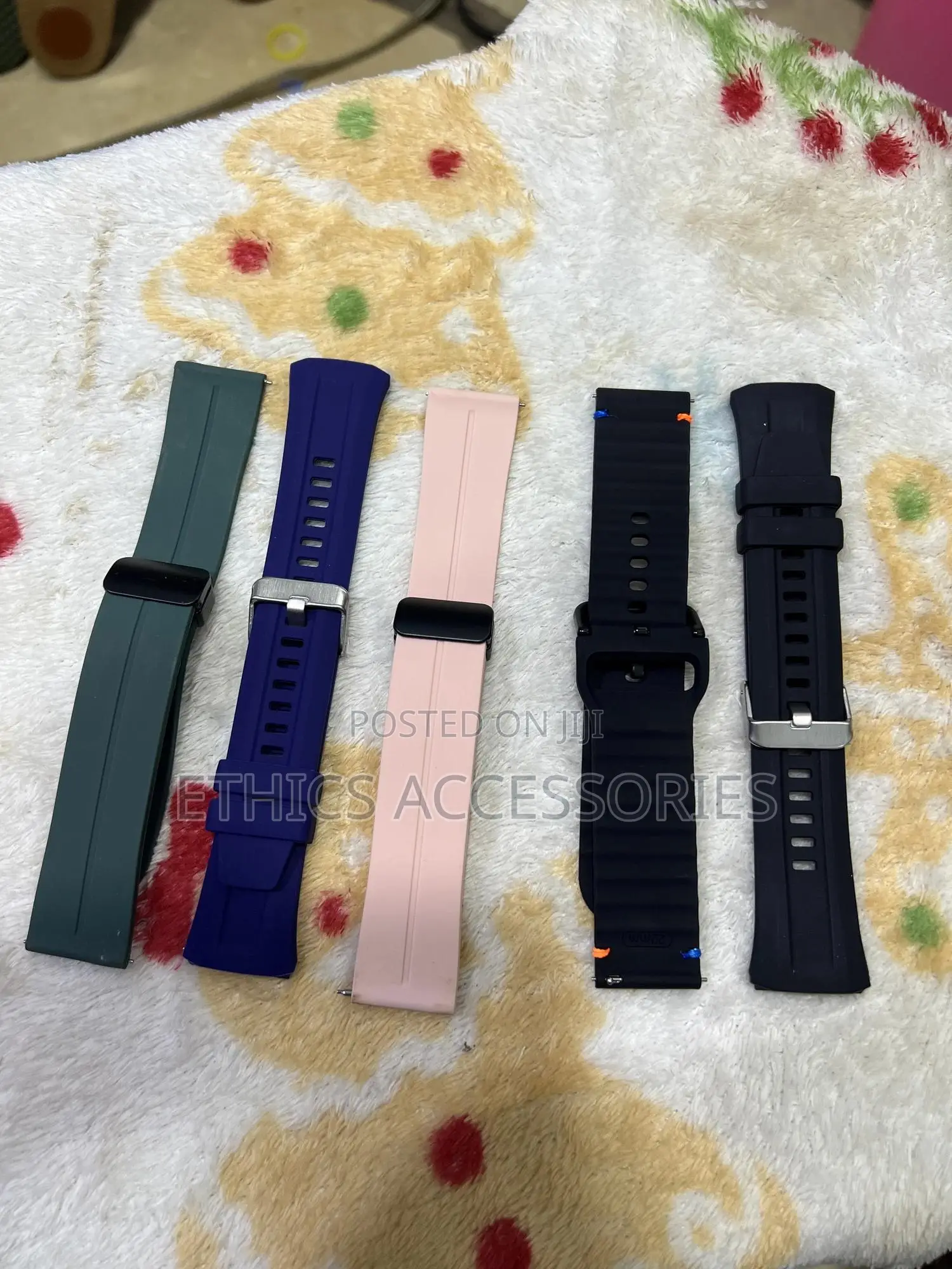 Silicone or Rubber Watch Bands,