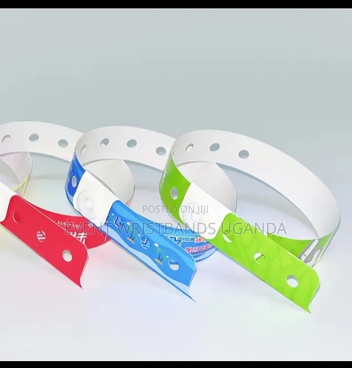 Top Security, Water Proof, Anti - Rip Wristbands