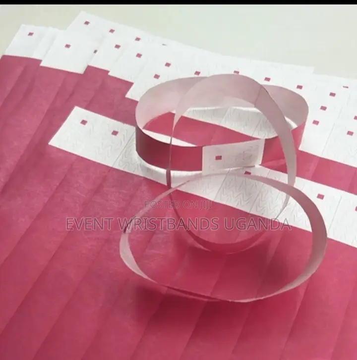 Top Security, Water Proof, Anti - Rip Wristbands