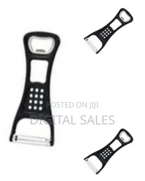 Multi-Functional Kitchen Peeler and Bottle Opener Tool - Multicolor
