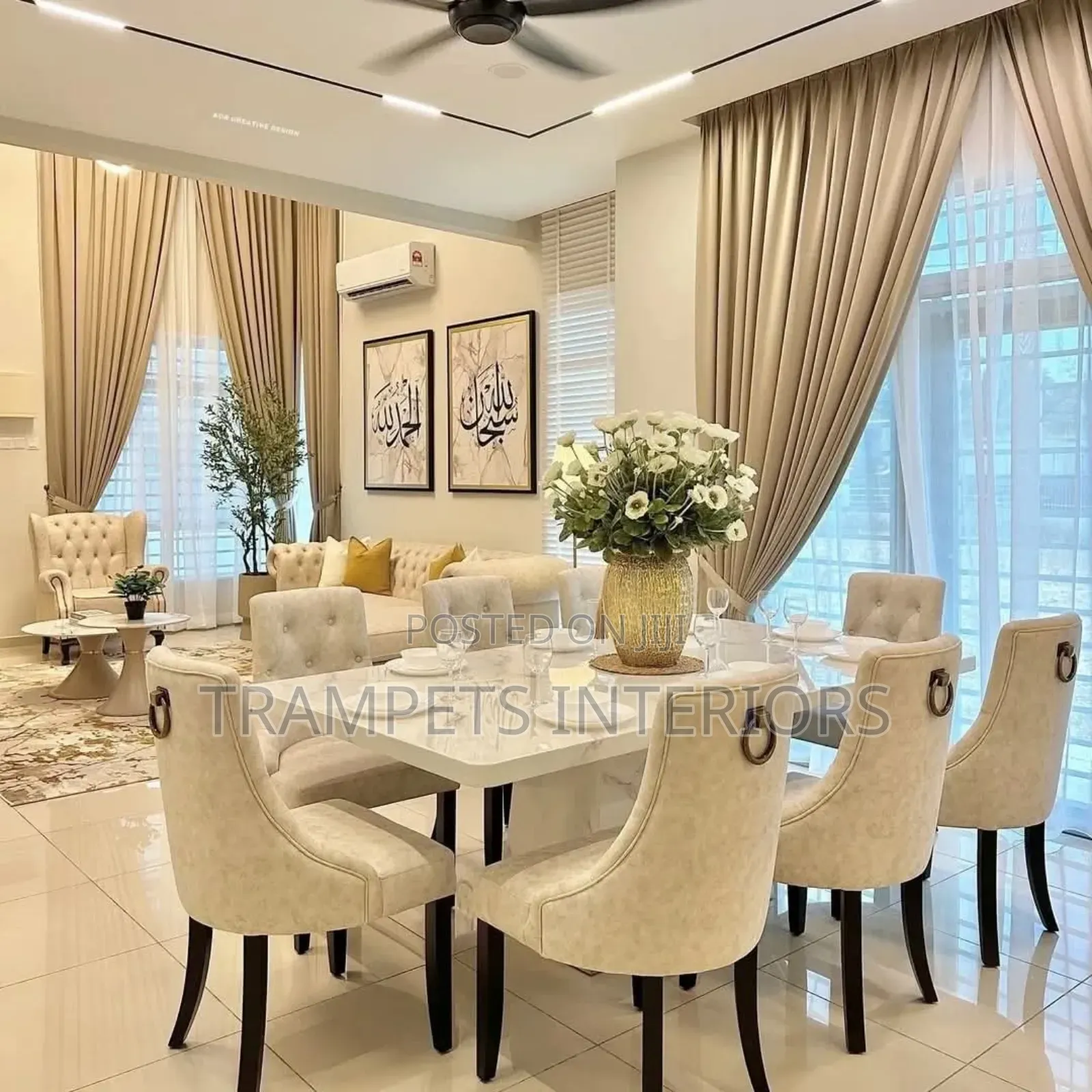 Dinning Table/ Eight Seater Dinning in Any Color Choice