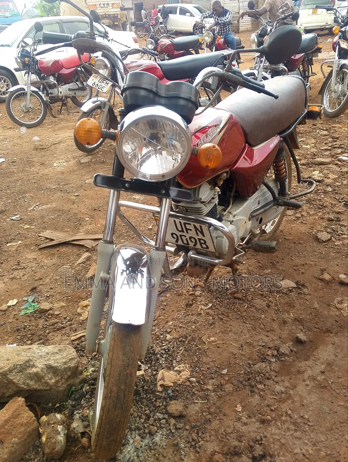Bajaj Boxer 2023 Red