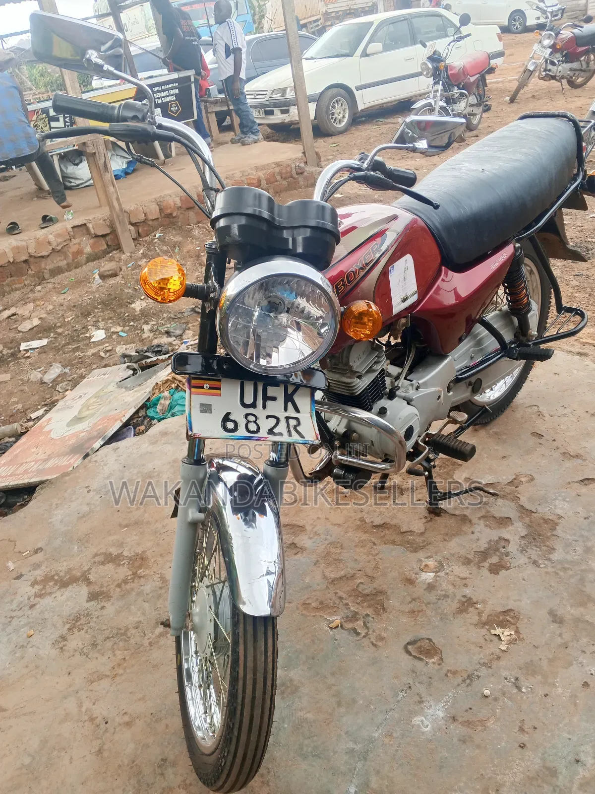 Bajaj Boxer 100 2022 Red