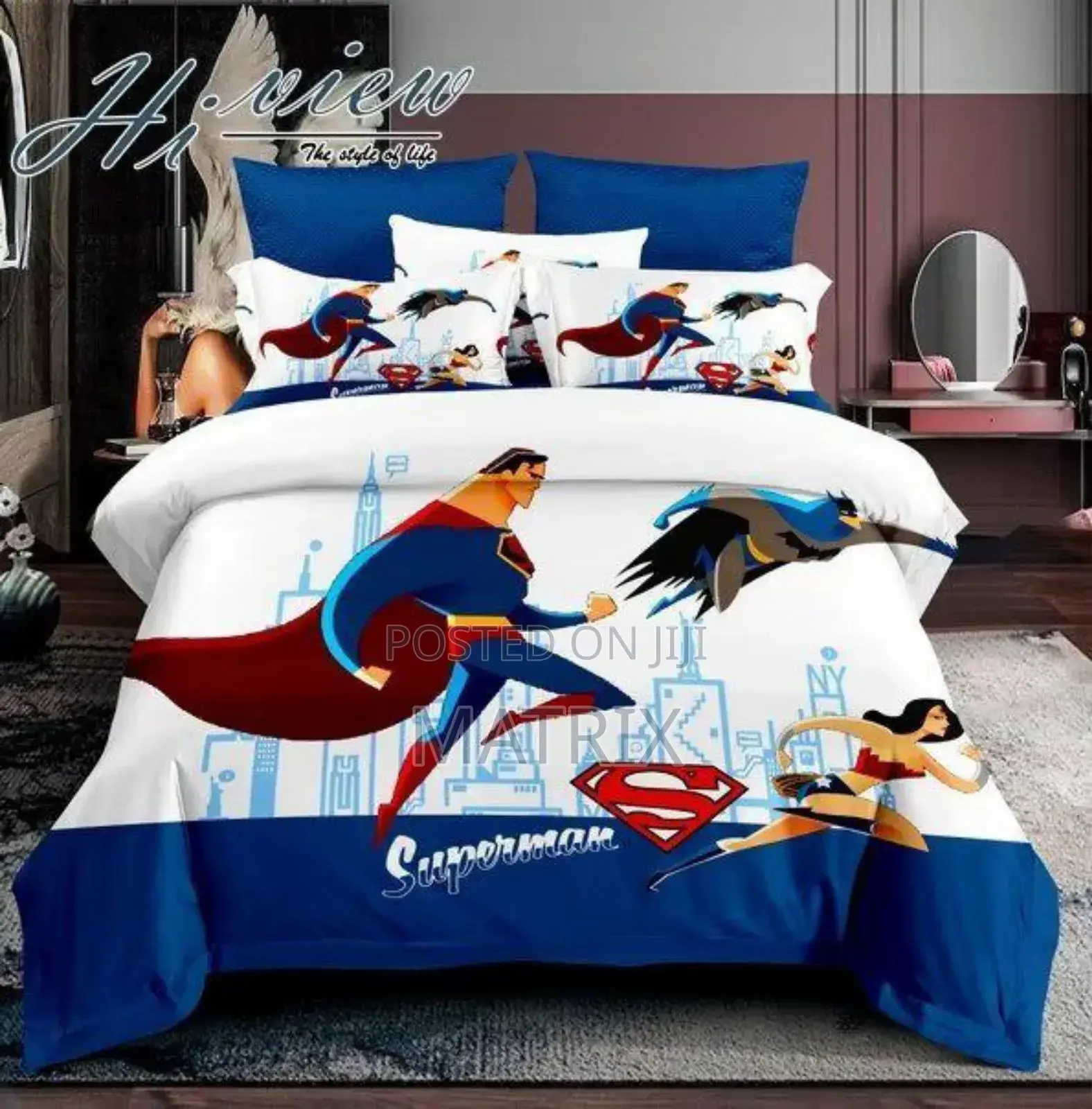 Characterised Kid's Duvets 1 Bedsheet, 1 Pillowcase and Duvet Itself