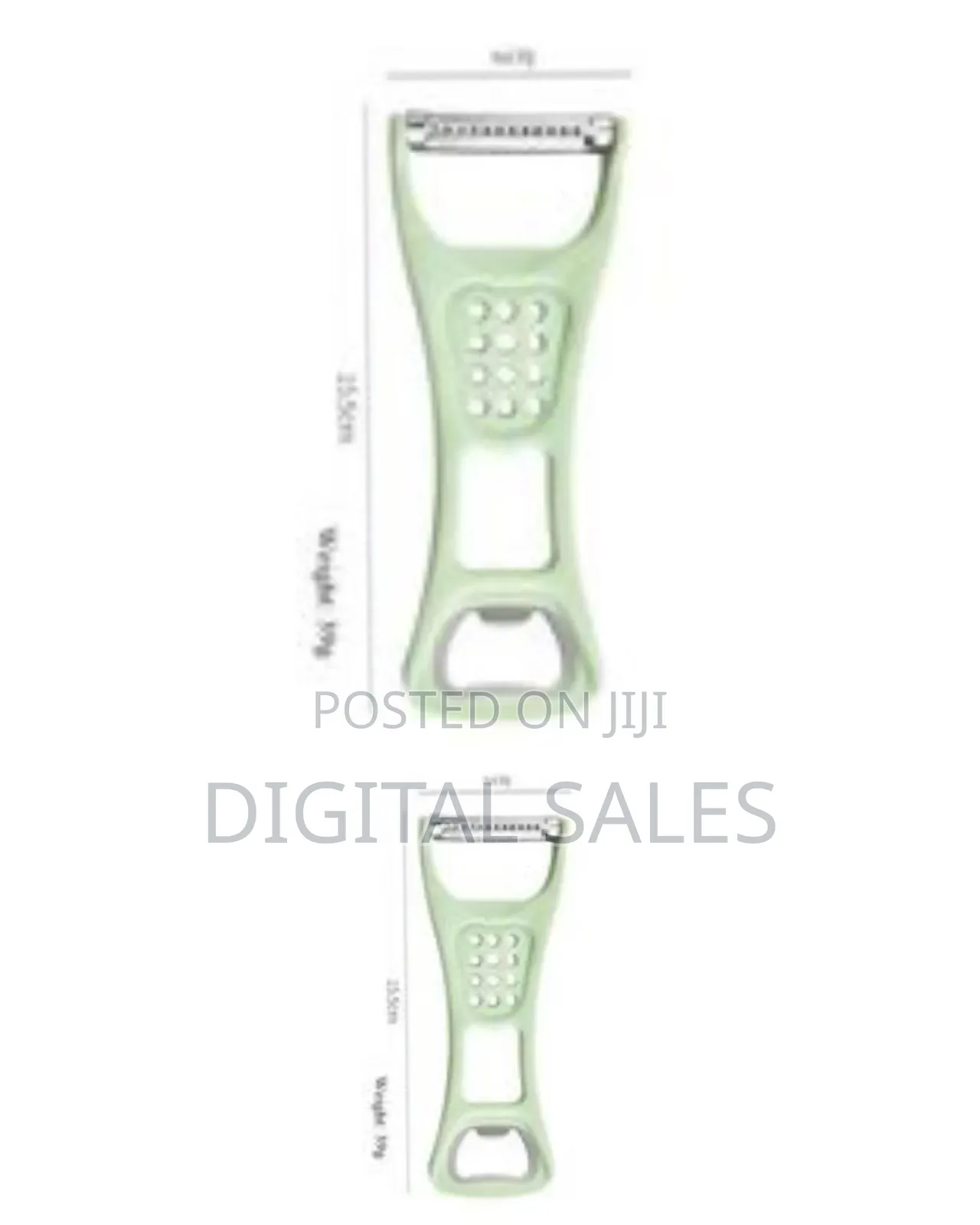 3-in-1 Multi-Functional Kitchen Peeler and Opener - Multicolor##