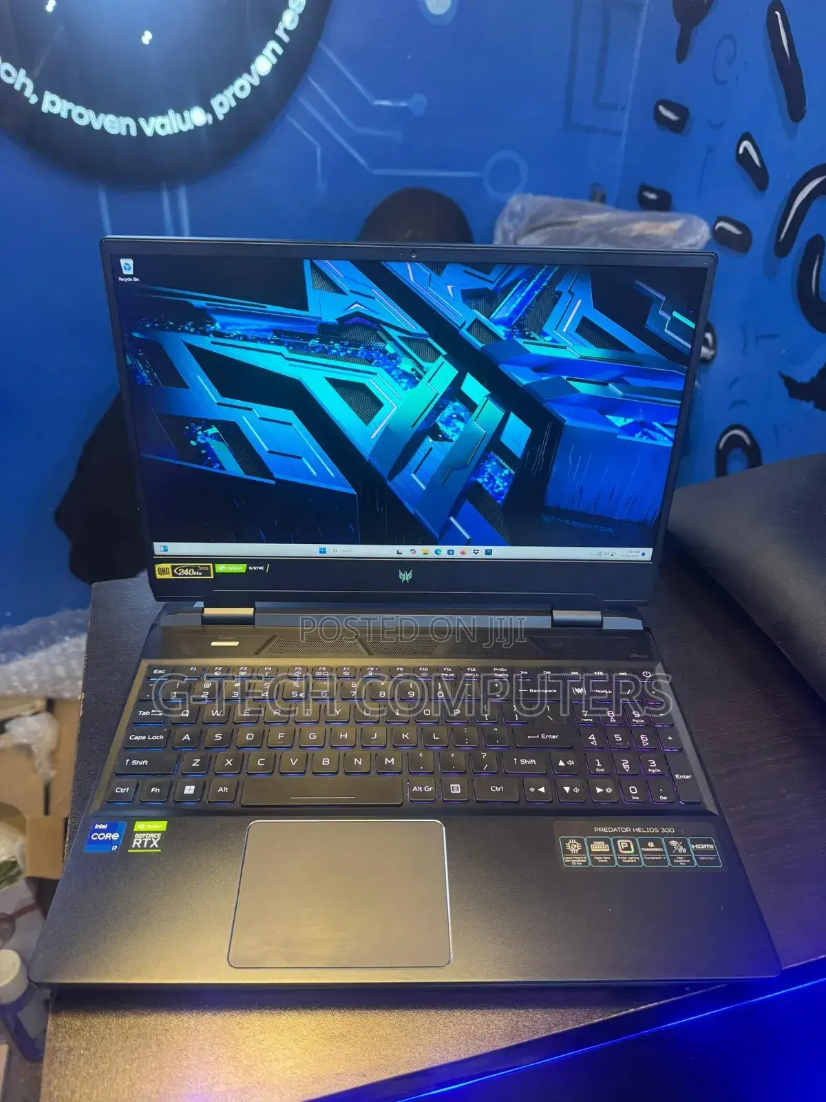 New Laptop Acer Predator Helios 300 16GB Intel Core I7 SSD 512GB