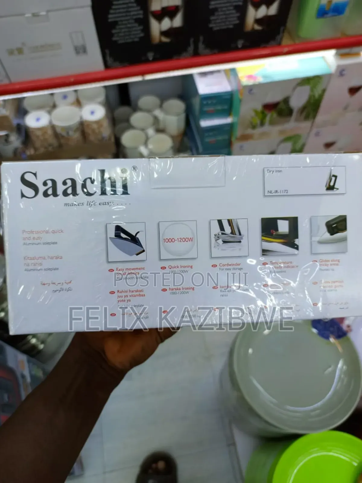 Saachi Dry Flat Iron