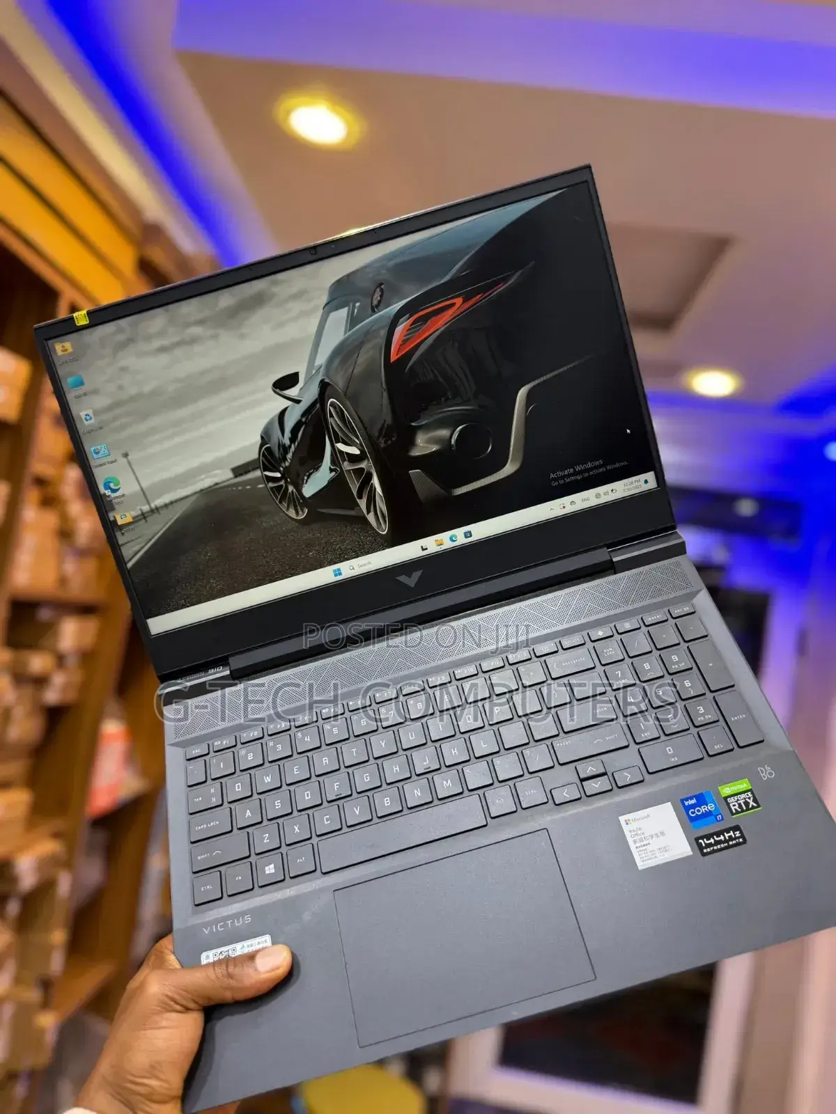 New Laptop HP Victus 16 16GB Intel Core I7 SSD 512GB