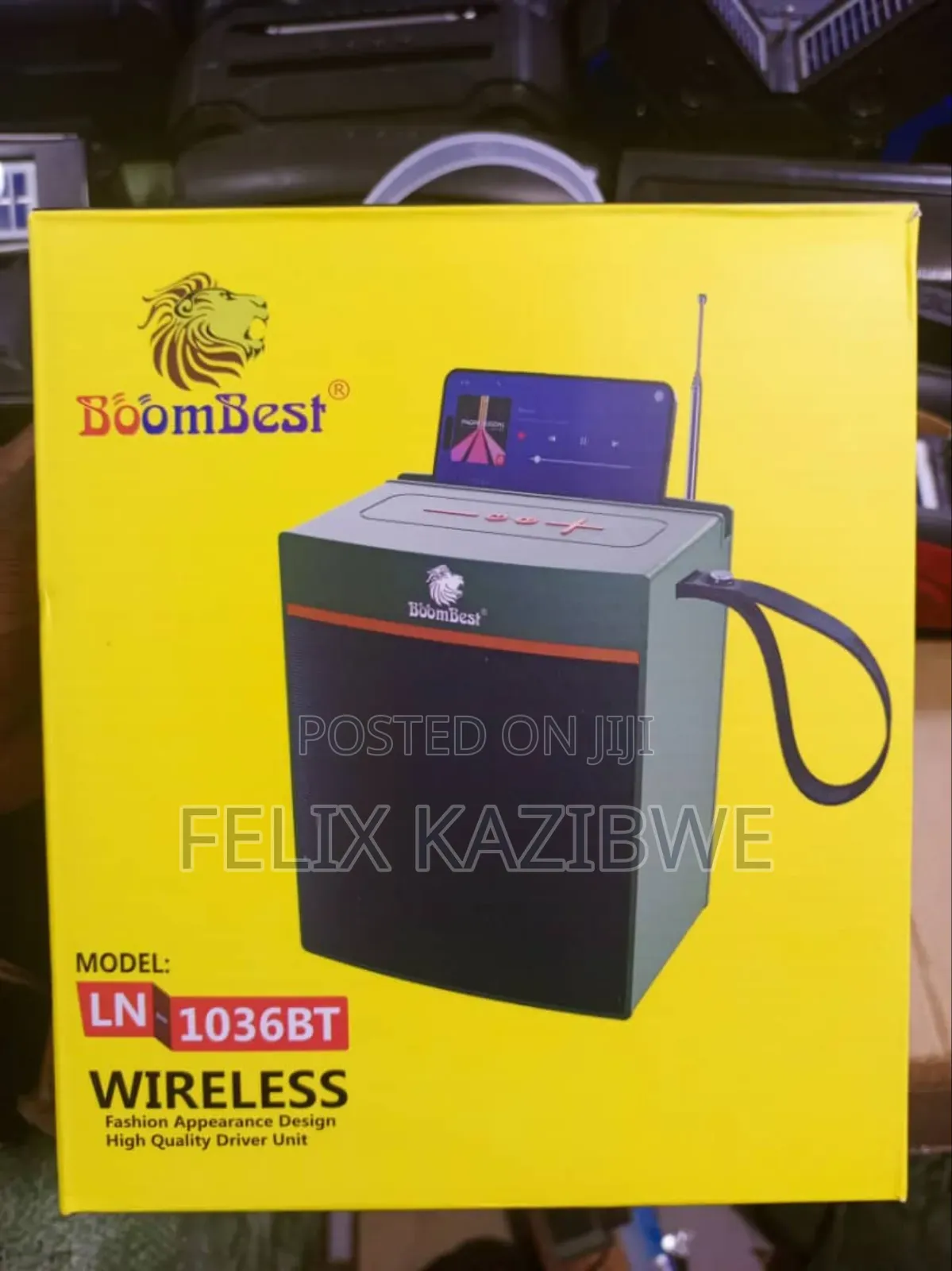Boombest Model Ln-1036bt Speaker.