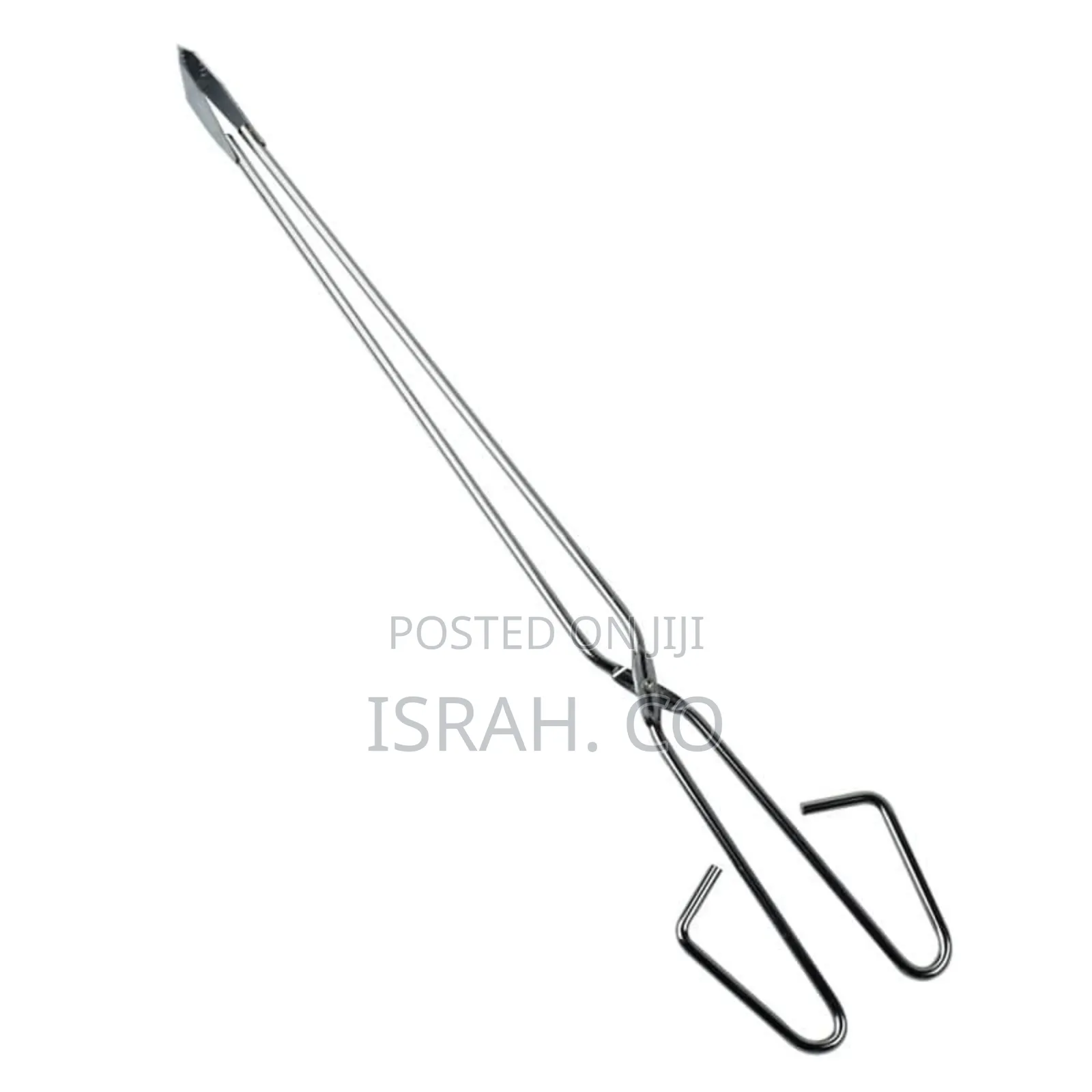 Long Handle Campfire Charcoal Tongs Outdoor Barbecue Carbon Clip