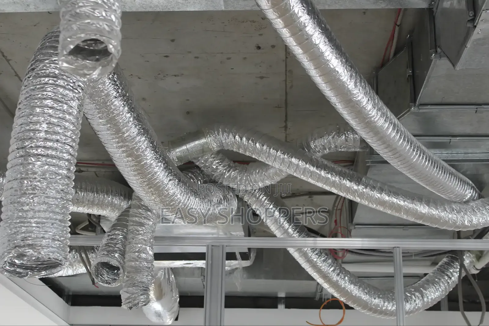 4 Inch Flexible Duct Pipe Chimney Pipe Aluminium Flexible Duct Pipe