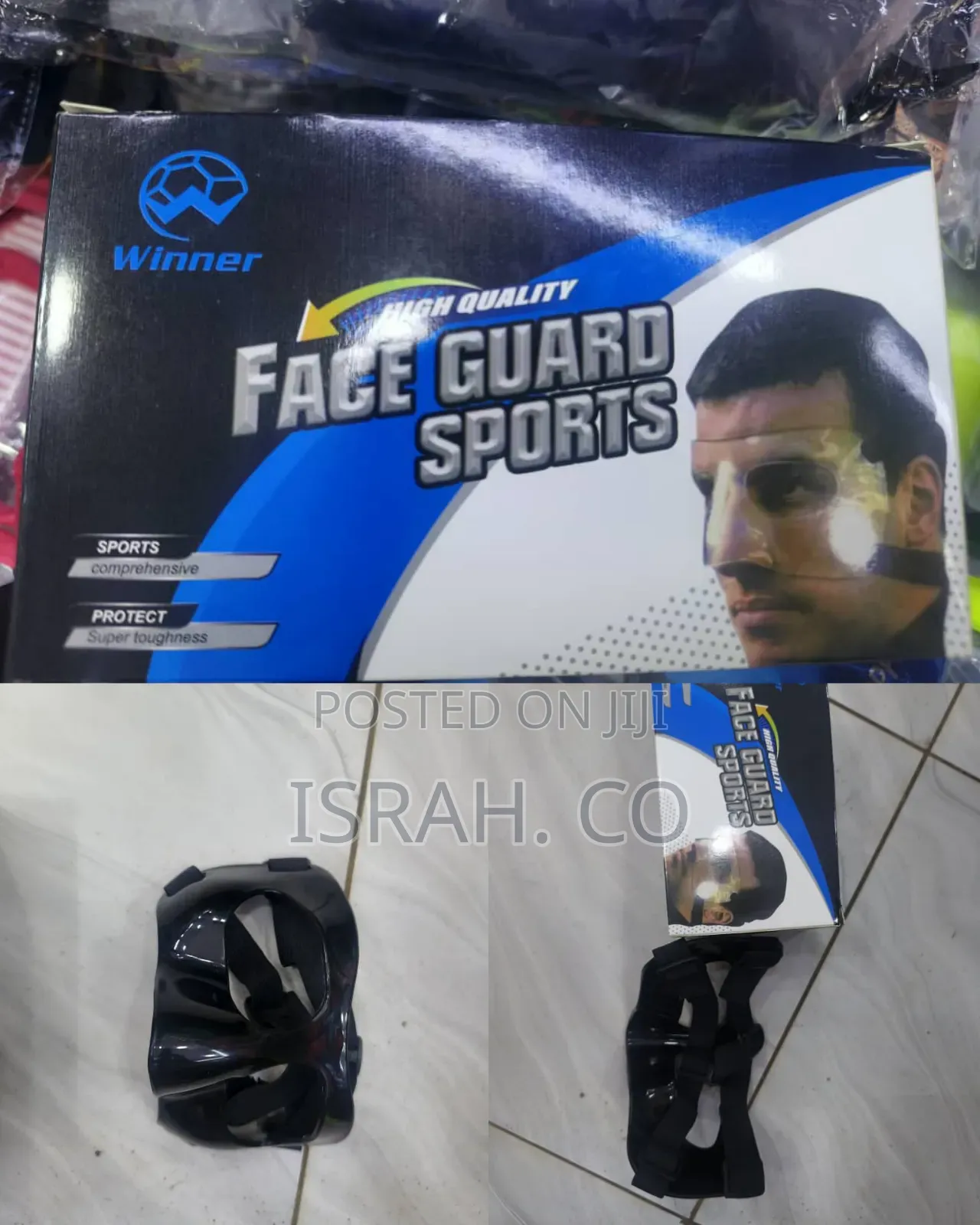 Sports Medicine Face Guard for Protection From Impact