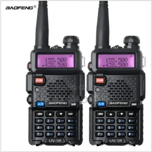 2pcs of Baofeng Uv-5r Two Way Radio Dual Band Walkie Talkie