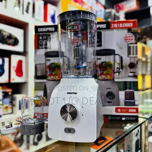 Geepas 2 In 1 Countertop Blender Gsb5484 400 W – White