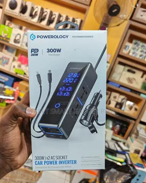 Powerology 300watts Car Power Inverter Inverter