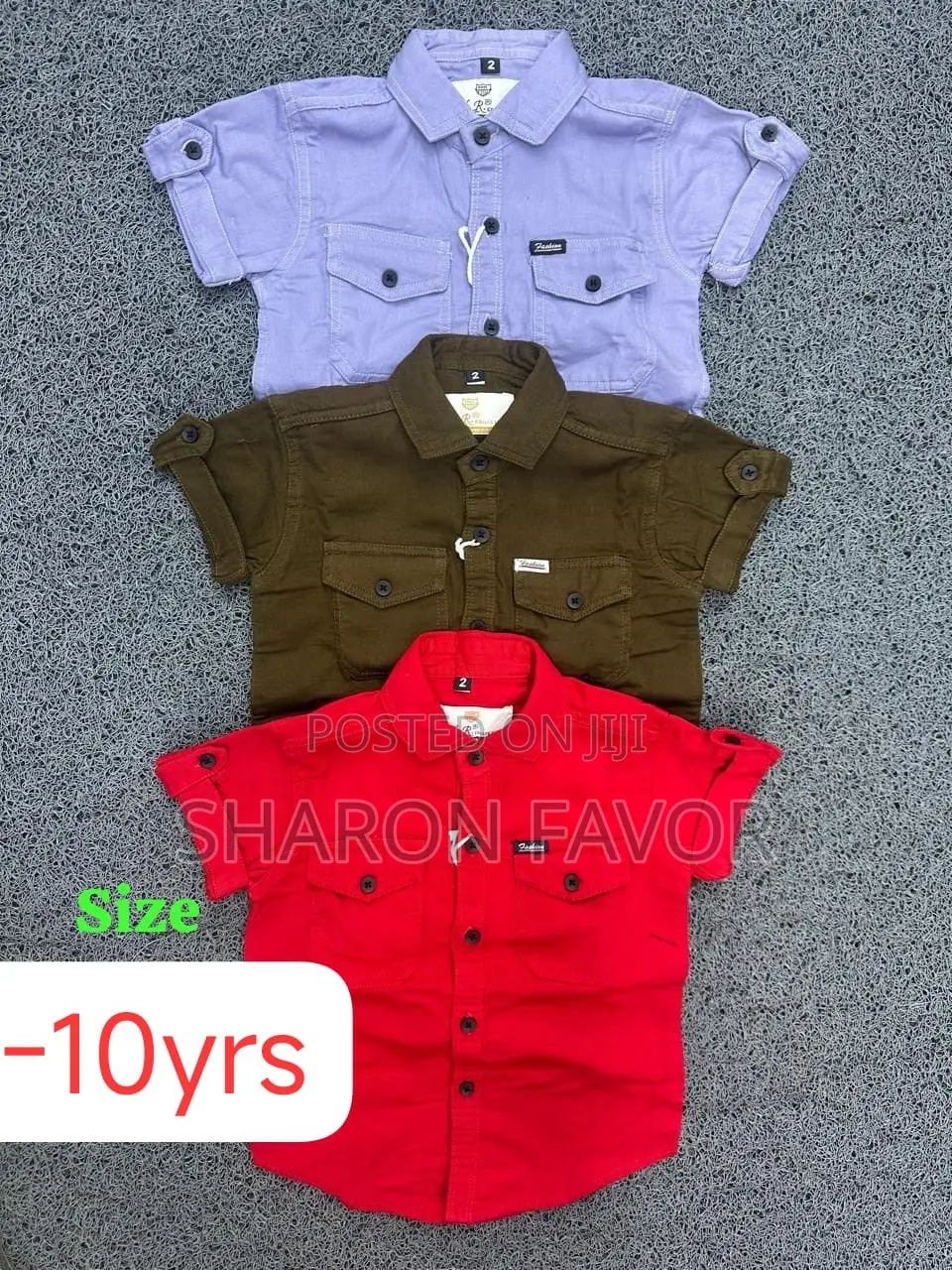Boys Colored Shirts