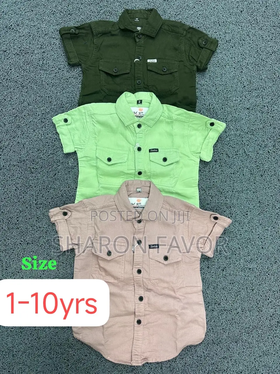 Boys Colored Shirts