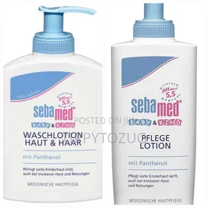 Sebamed Baby Oil, Cream Soap, Milk, Bubble Bath